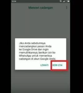 cara memindahkan akun ke hp baru