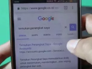 cara melacak hp hilang dengan email