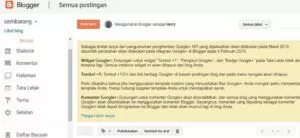 Belajar Blogspot Mulai Awal Terlengkap Dengan Gambar