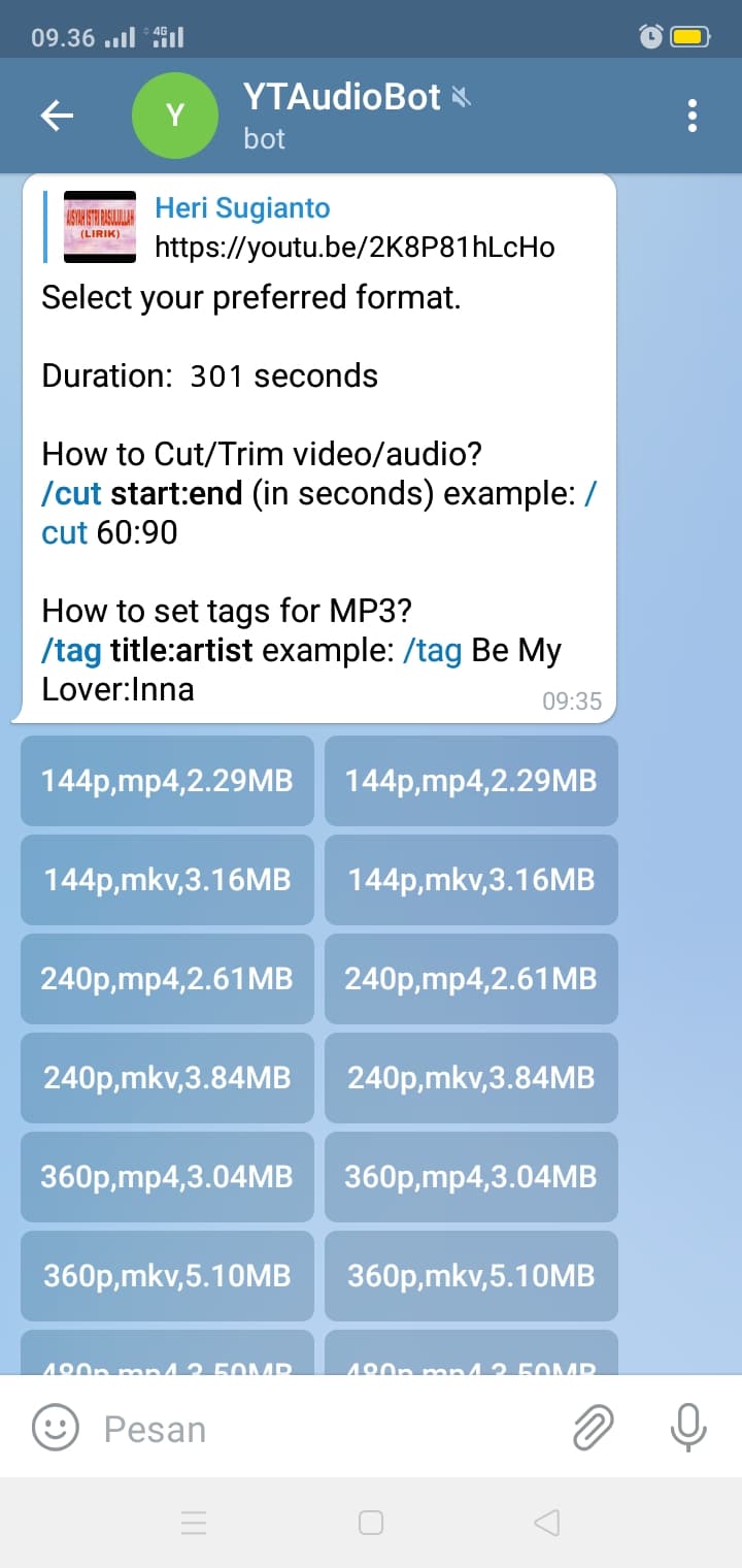 cara menjadikan video menjadi mp3