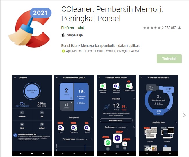 cara menghapus aplikasi bawaan android