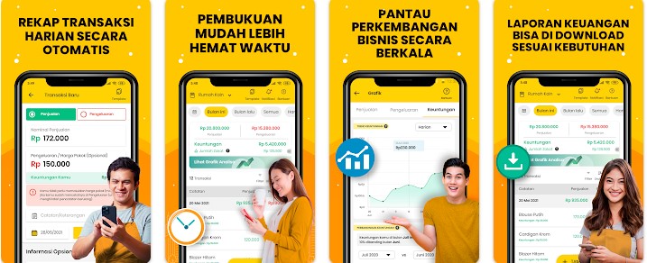 Aplikasi pembukuan gratis android 