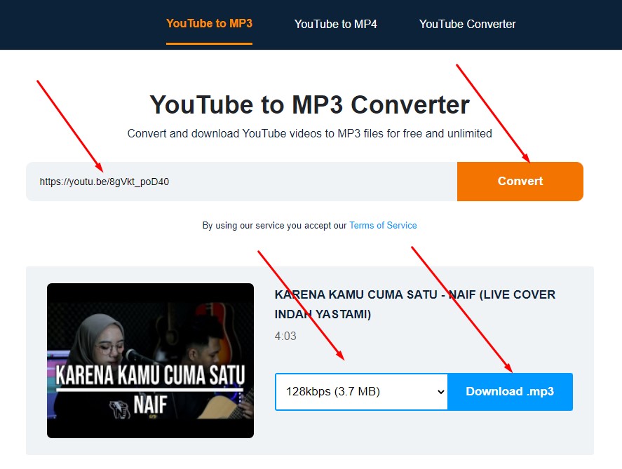 Cara download video youtube menjadi mp3