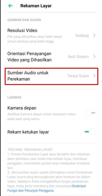 Cara merekam percakapan telepon wa Tanpa aplikasi