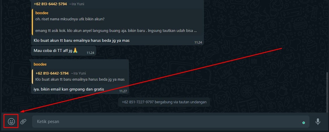 Cara download stiker wa lucu tanpa aplikasi