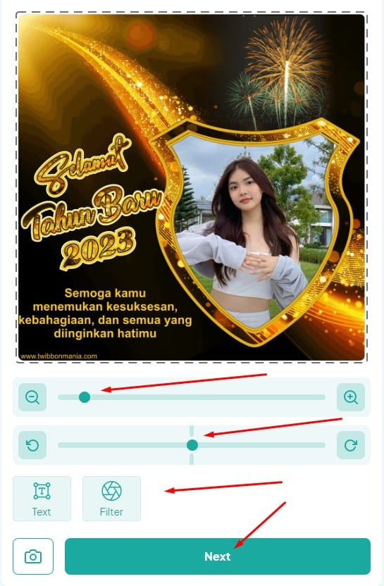 Cara membuat twibbon