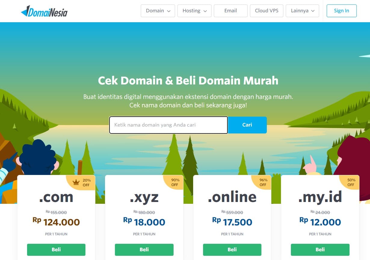 hosting murah terbaik 