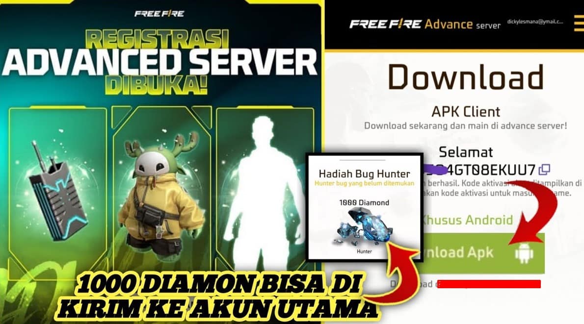 Apk Client FF Advance Server