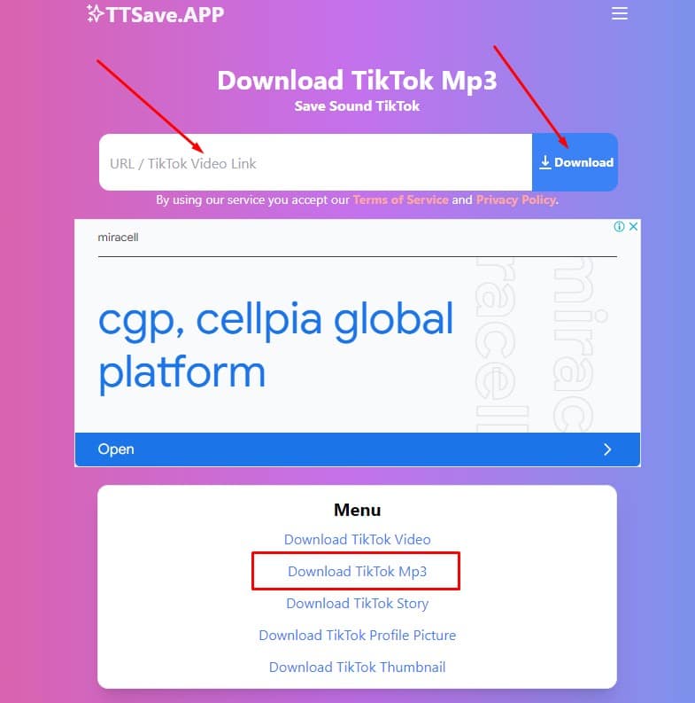 download sound tiktok