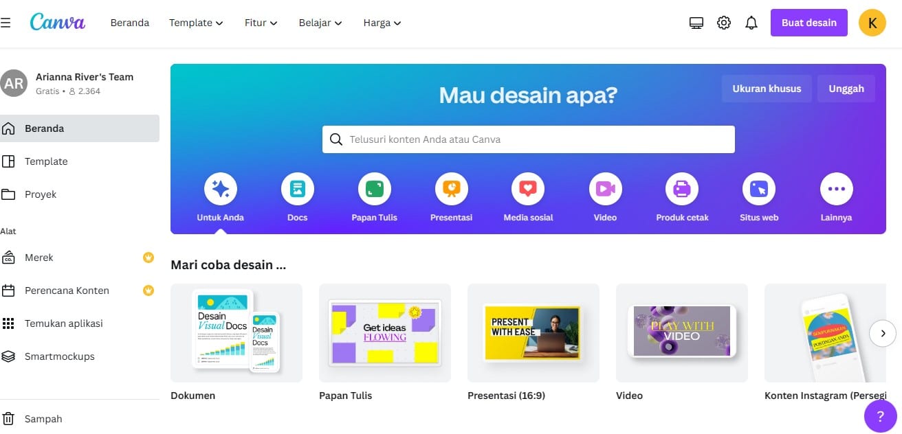 bagaimana cara menggunakan canva untuk media pembelajaran 