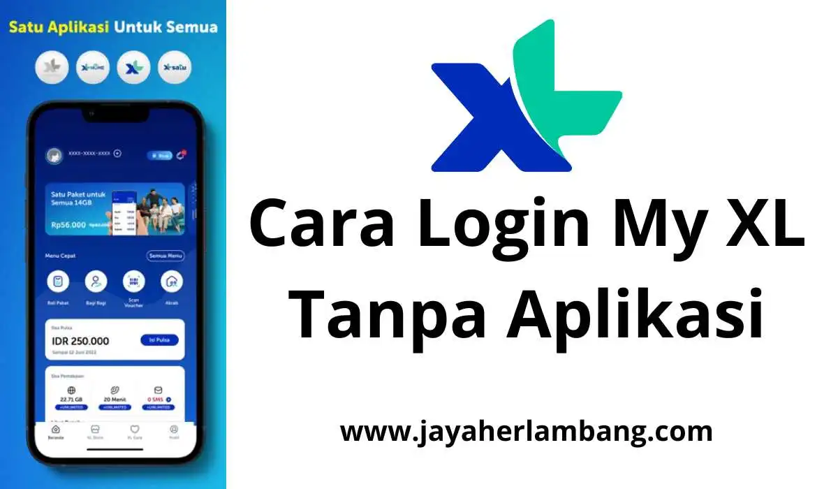 Login My XL Tanpa Aplikasi