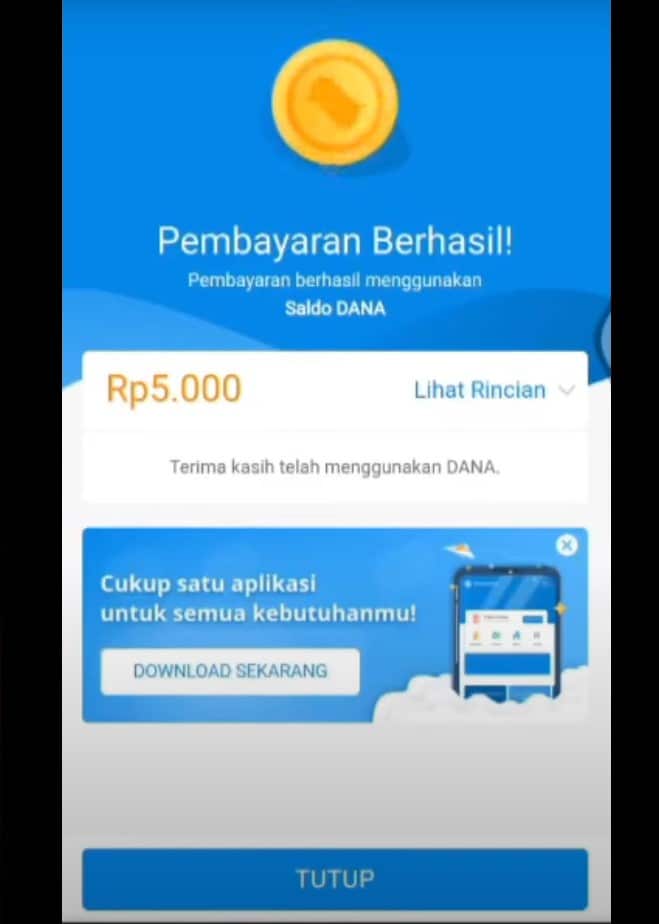 Cara Top Up Higgs Domino Pakai Dana