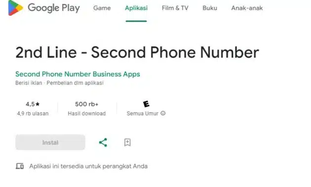 nomor hp virtual indonesia untuk verifikasi gratis