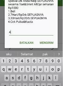 cek kuota paket telkomsel