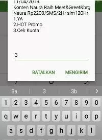 cek kuota paket telkomsel