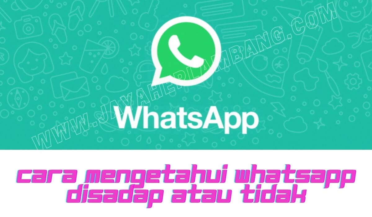 cara mengetahui whatsapp di sadap atau tidak