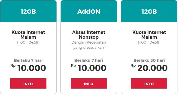 Cara menggunakan kuota malam smartfren