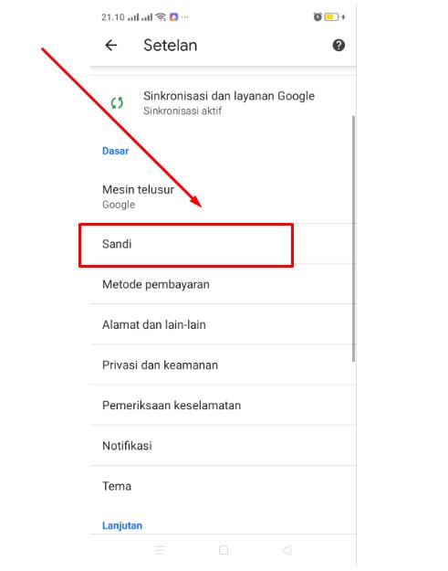 cara mengetahui password di google chrome