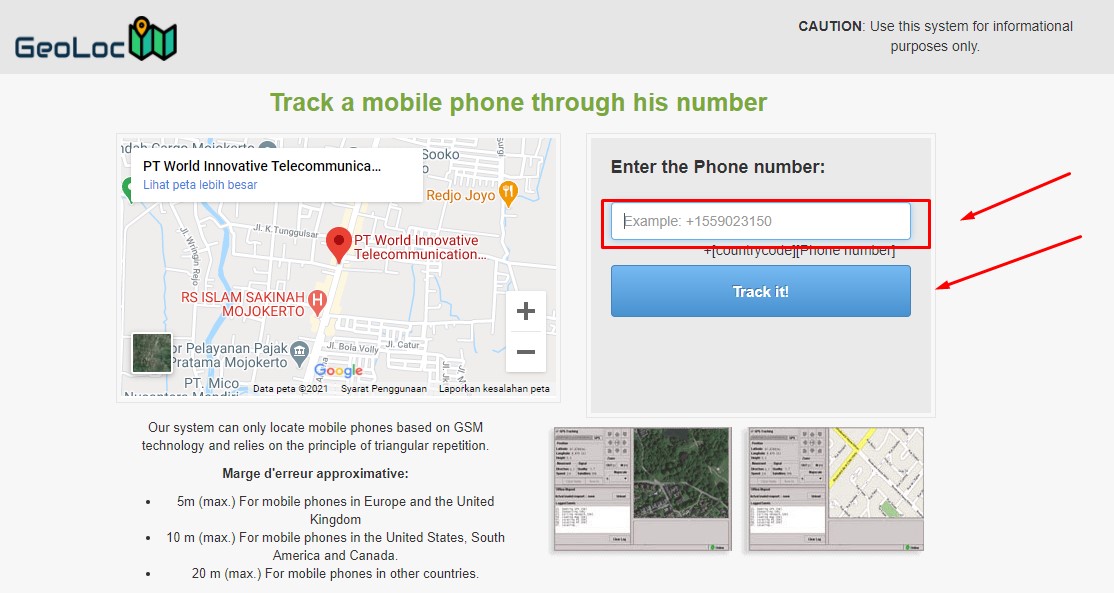 website untuk melacak posisi no hp beneran