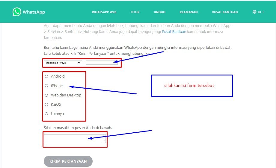 cara login whatsapp dengan nomor yang sudah hilang tanpa verifikasi