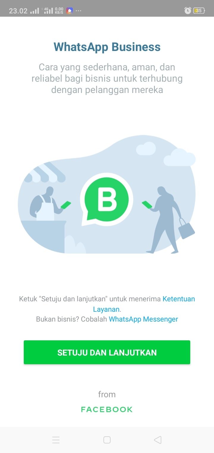 Cara membuat akun bisnis resmi whatsapp