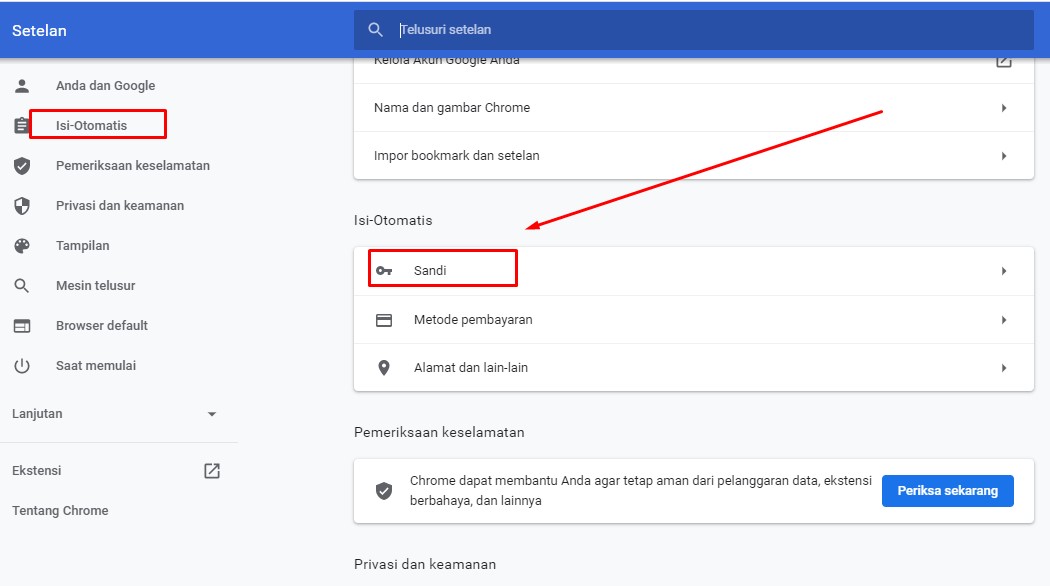 Cara Mengetahui Password Di Google Chrome