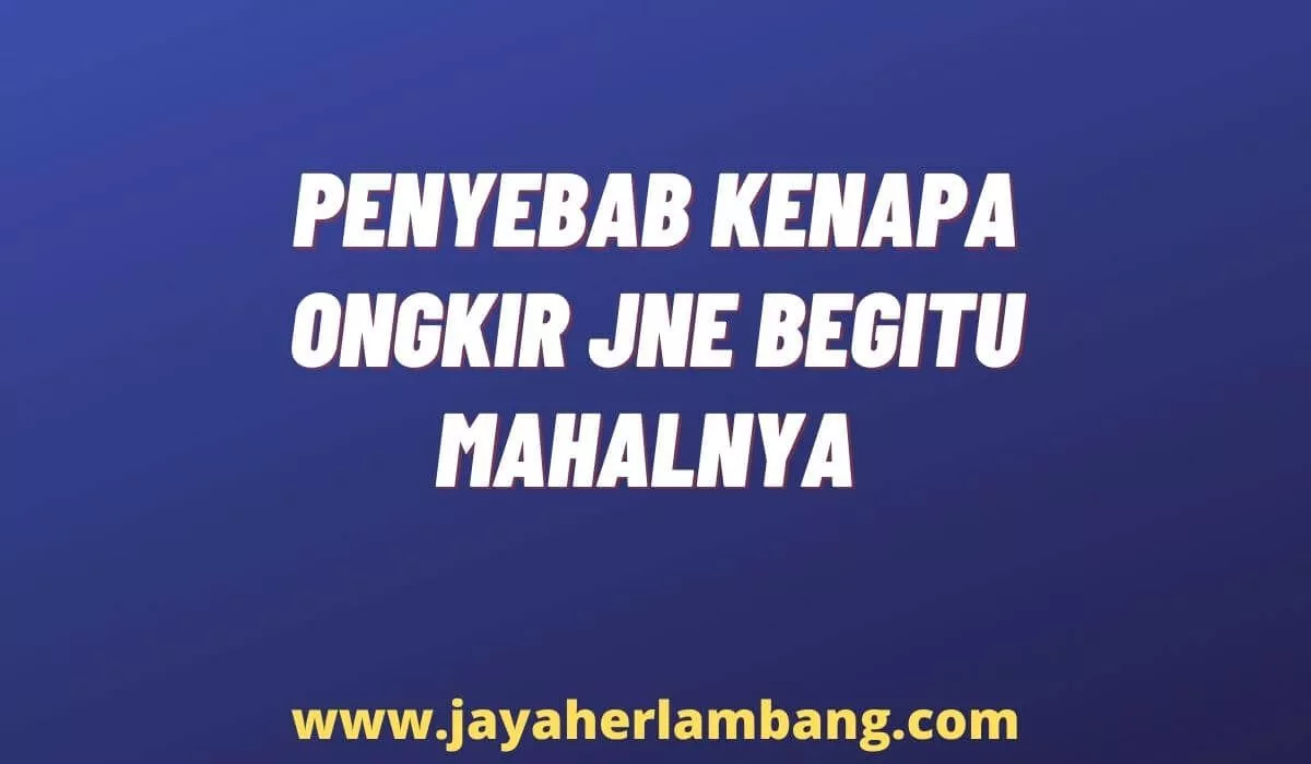 ongkir jne mahal