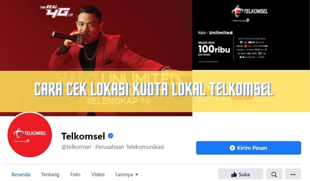 cara cek lokasi kuota lokal telkomsel