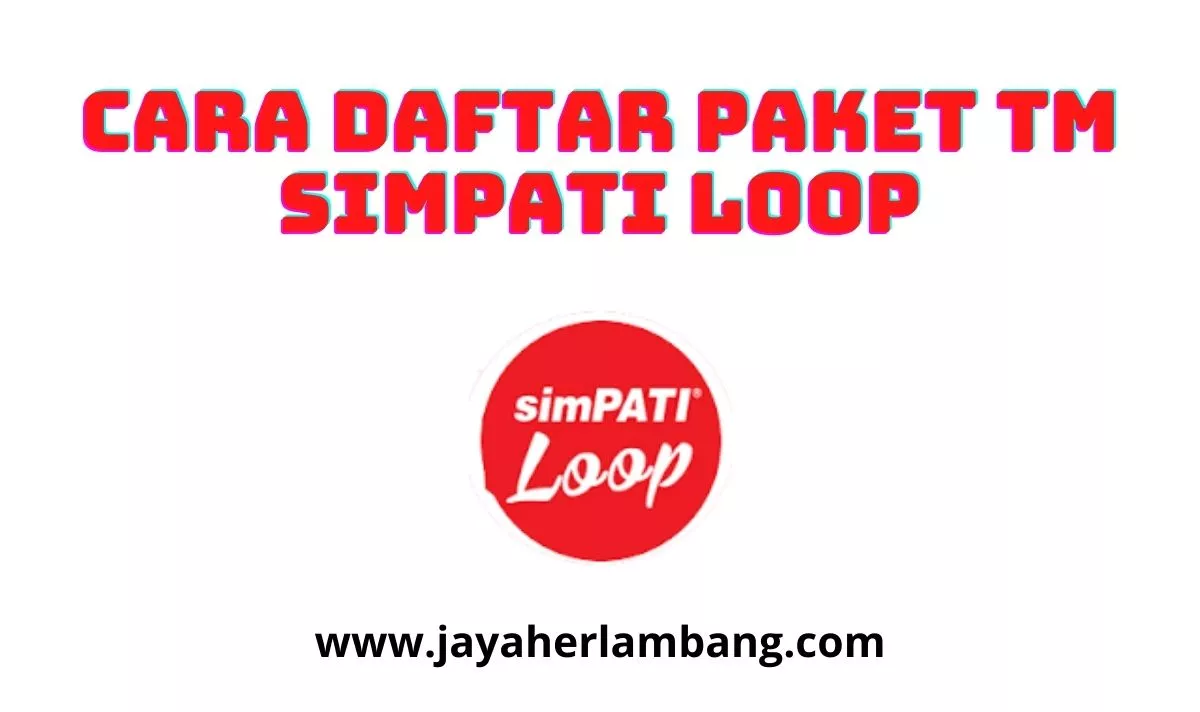 Cara TM Simpati Loop