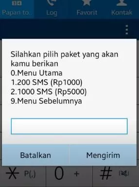 Cara signup paket simpati