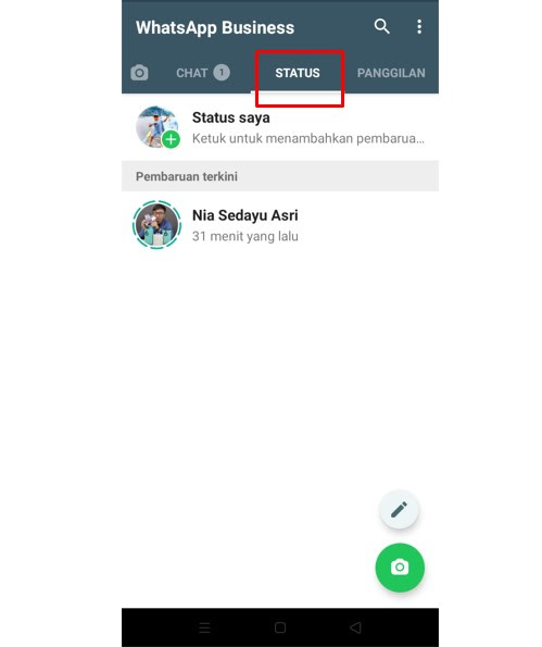Cara Menghapus Status WA Orang Lain