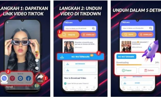 Apk download video tiktok tanpa watermark