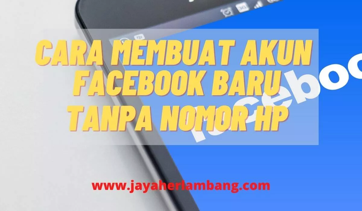 cara buat akun facebook baru